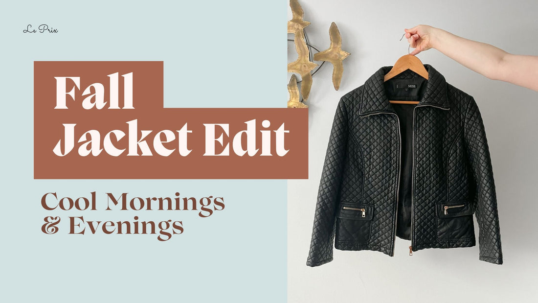 Fall Jacket Edit: Layers for Cool Mornings & Evenings