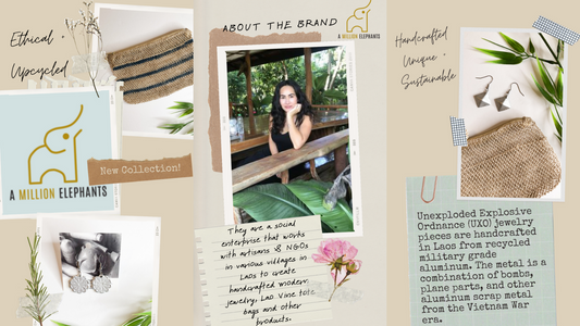Handmade Sustainable and Ethical Jewelry and Handbags from Laos