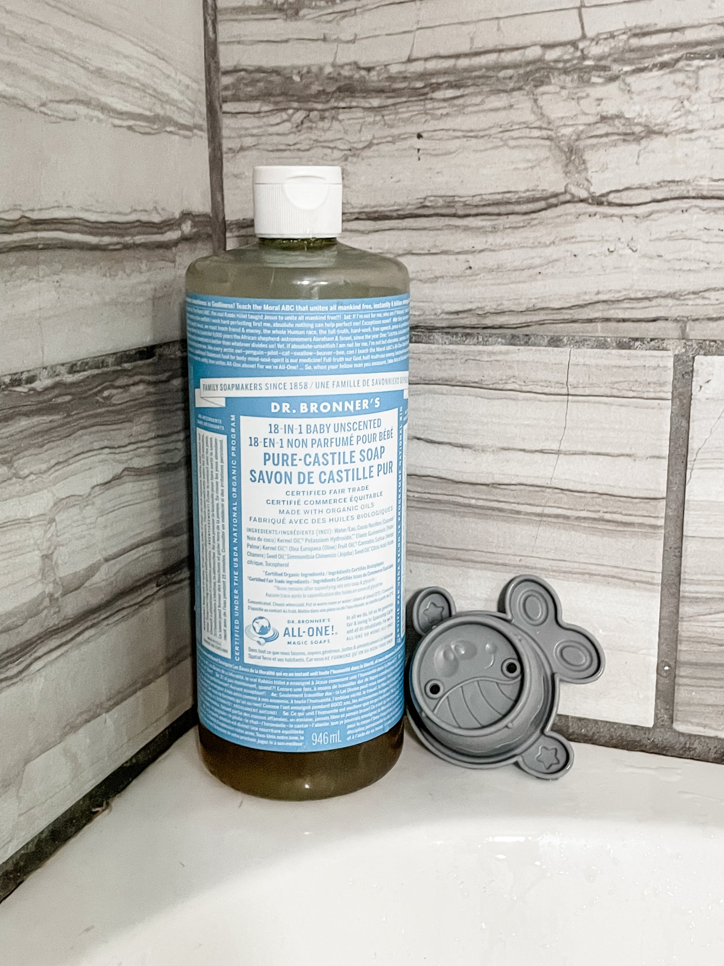 Unscented Baby - Dr. Bronner's Organic Pure Castile Liquid Soap - 946ml