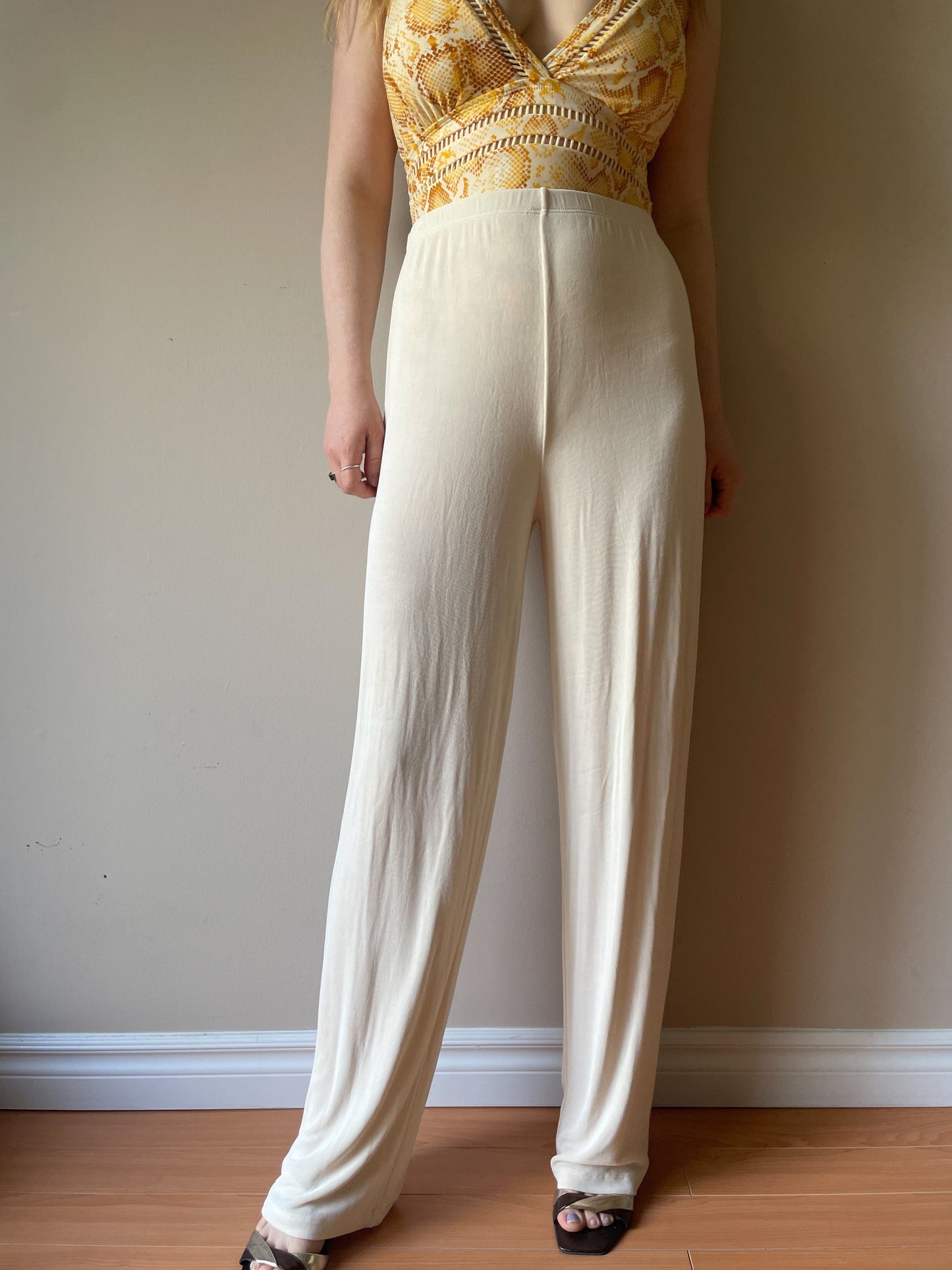 Kim & Co. Evergreen Stretch Wide-Leg Pants – Size M