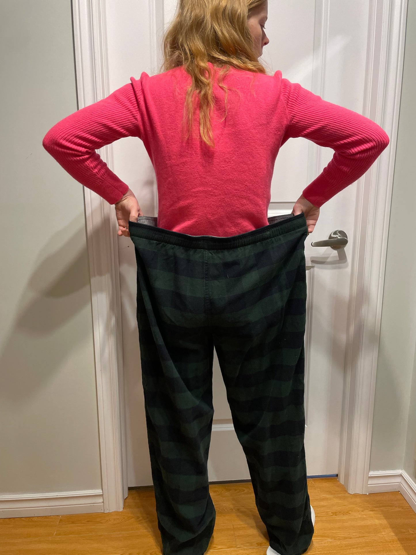 Roots Dark Green & Black Plaid Flannel Lounge Pants - XXL