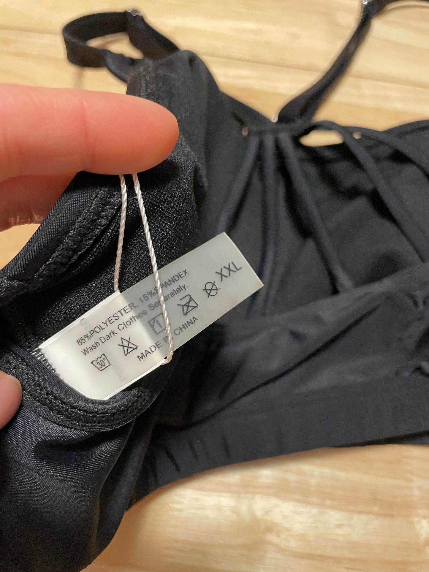 Yonique Crossback Bikini Top NWT – Size XXL