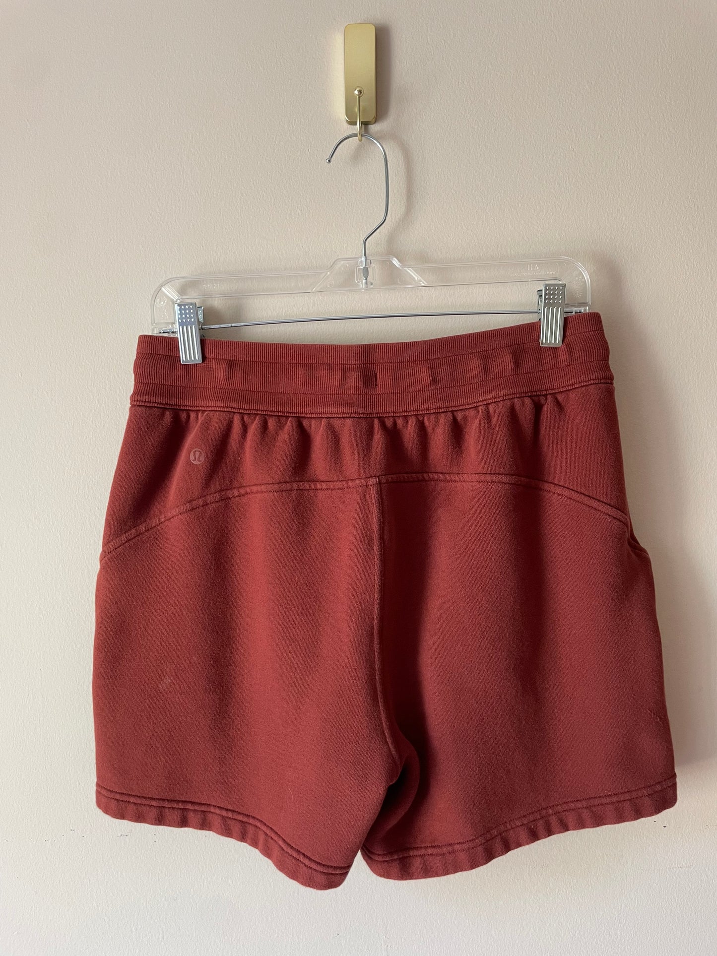 Lululemon Scuba High-Rise Fleece Shorts - Terracotta - Size 8