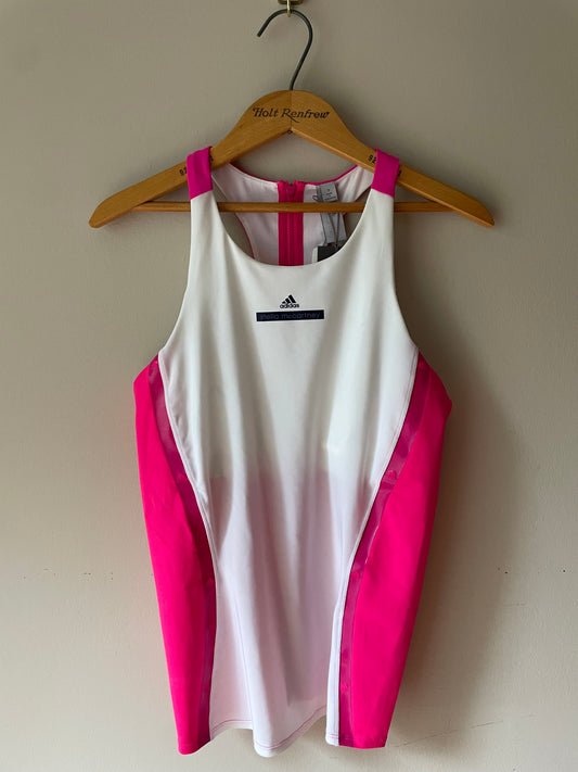 Adidas by Stella McCartney White & Pink Run Tank NWT – Size Small