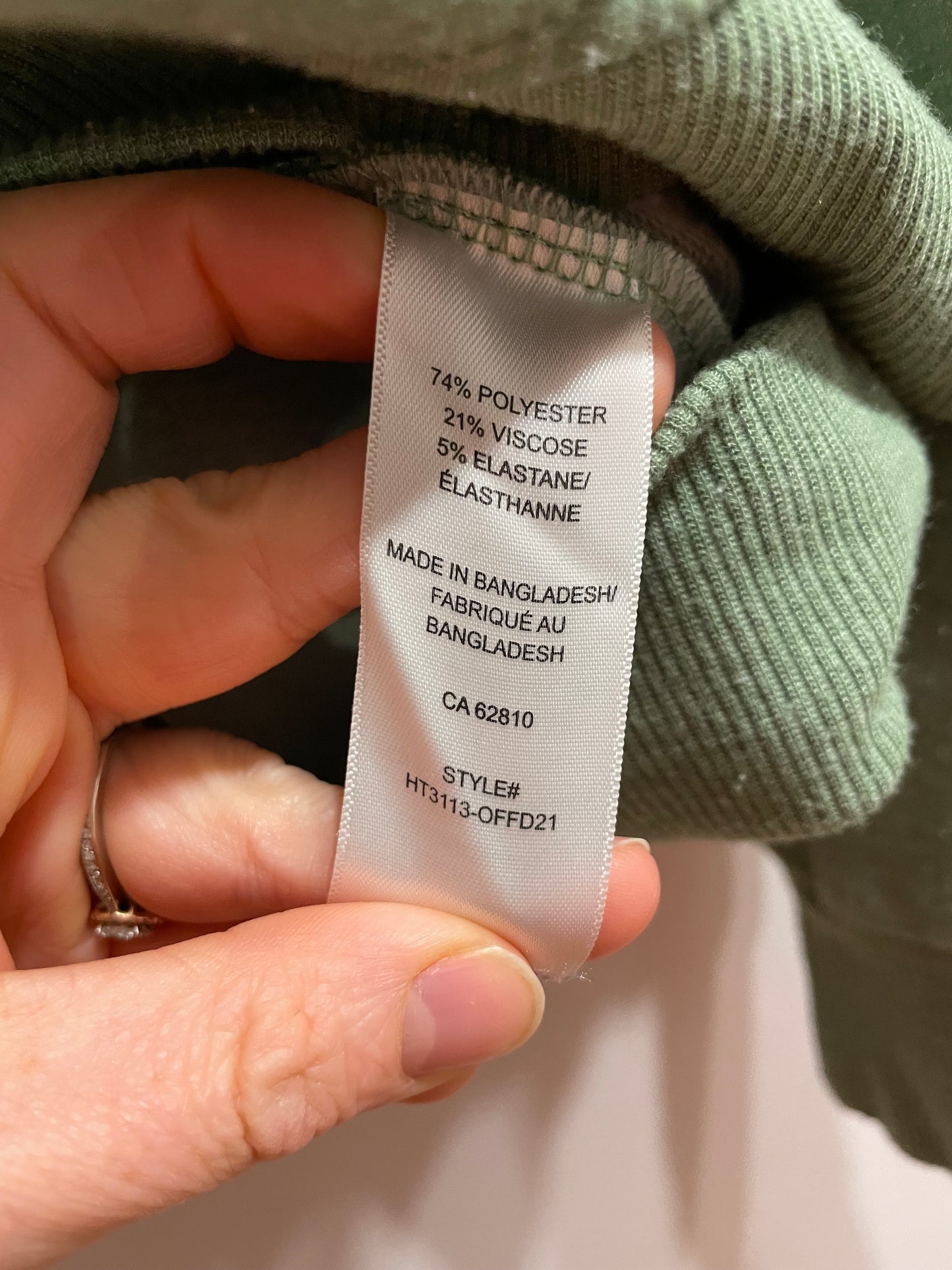 Ricki’s Sage Green Collared Knit Pullover - Medium