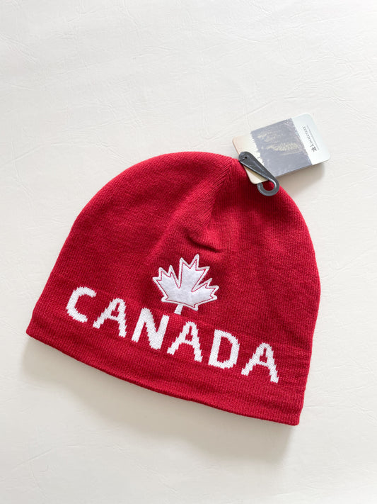 Kootenay Red Canada Fleece Lined Beanie Hat NWT