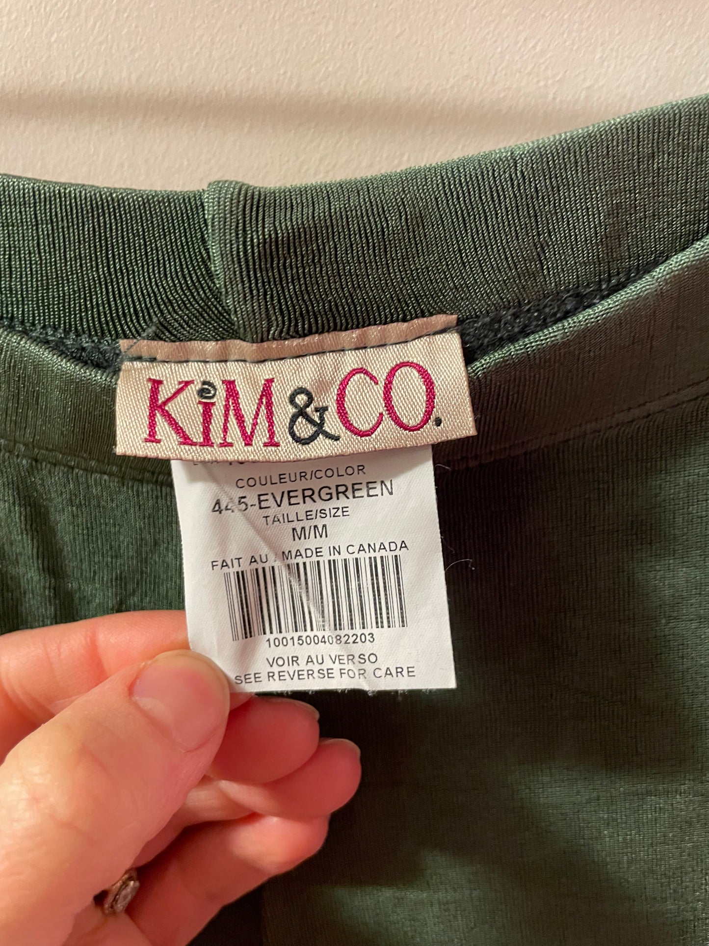Kim & Co. Evergreen Stretch Wide-Leg Pants – Size M