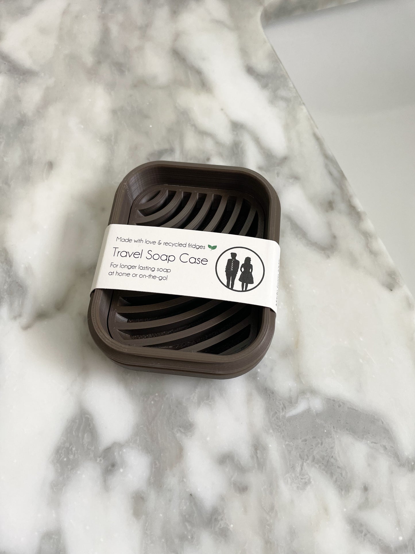 Travel Soap Case (Rectangular) - 100% Recycled Plastic