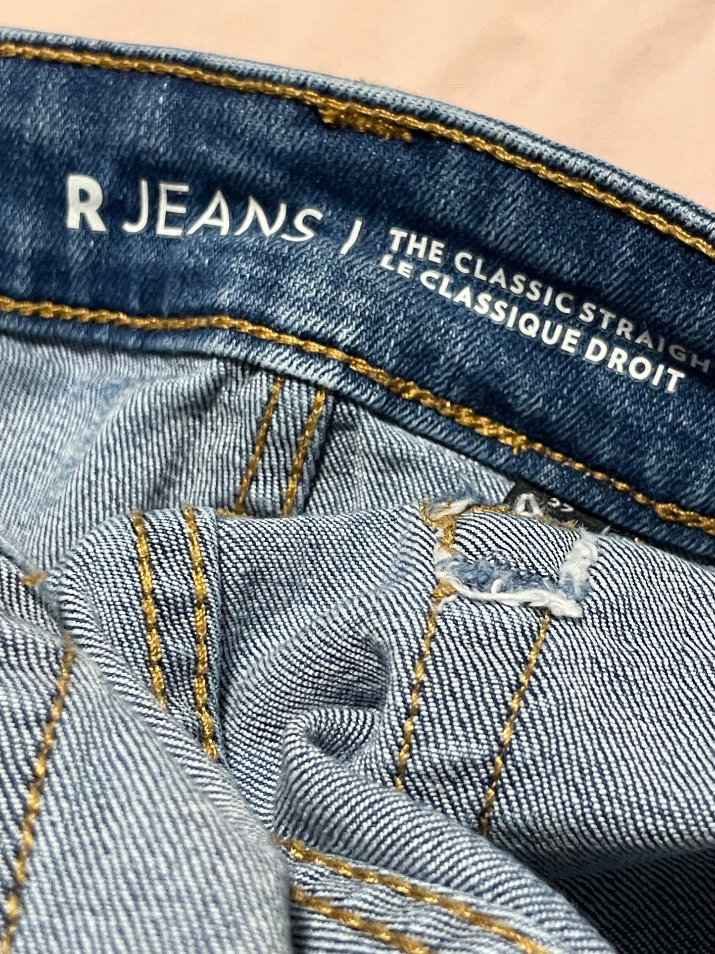 RW&CO R JEANS Classic Straight Leg High-Rise Jeans – 30” Waist