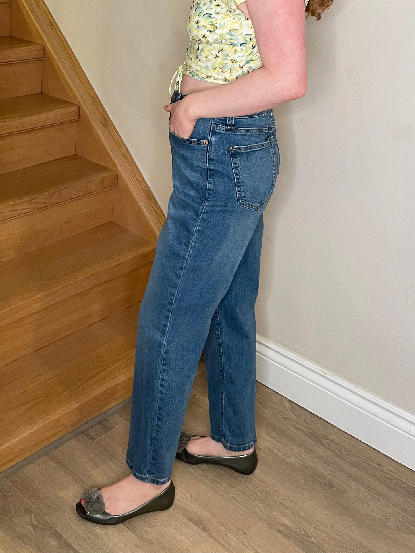 RW&CO R JEANS Classic Straight Leg High-Rise Jeans – 30” Waist
