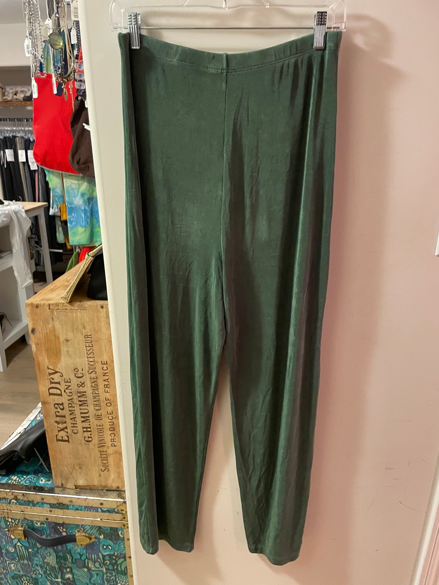Kim & Co. Evergreen Stretch Wide-Leg Pants – Size M