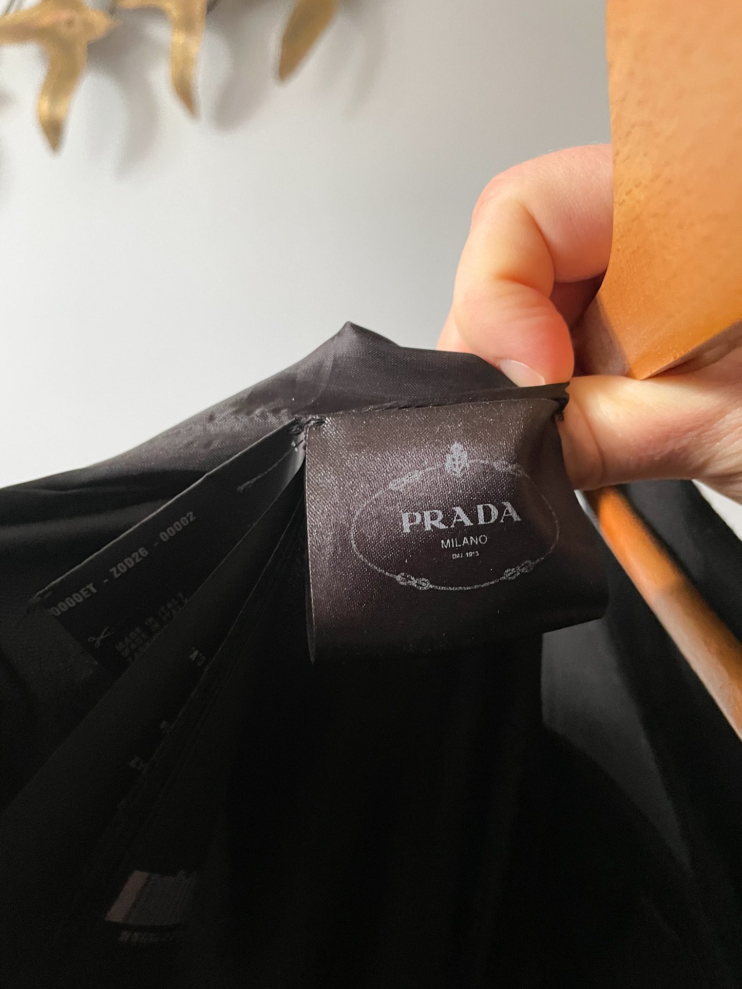 Prada Black Wool Sheath Dress - Size IT 36 / XS
