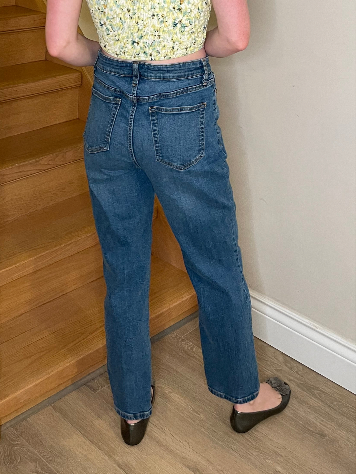 RW&CO R JEANS Classic Straight Leg High-Rise Jeans – 30” Waist