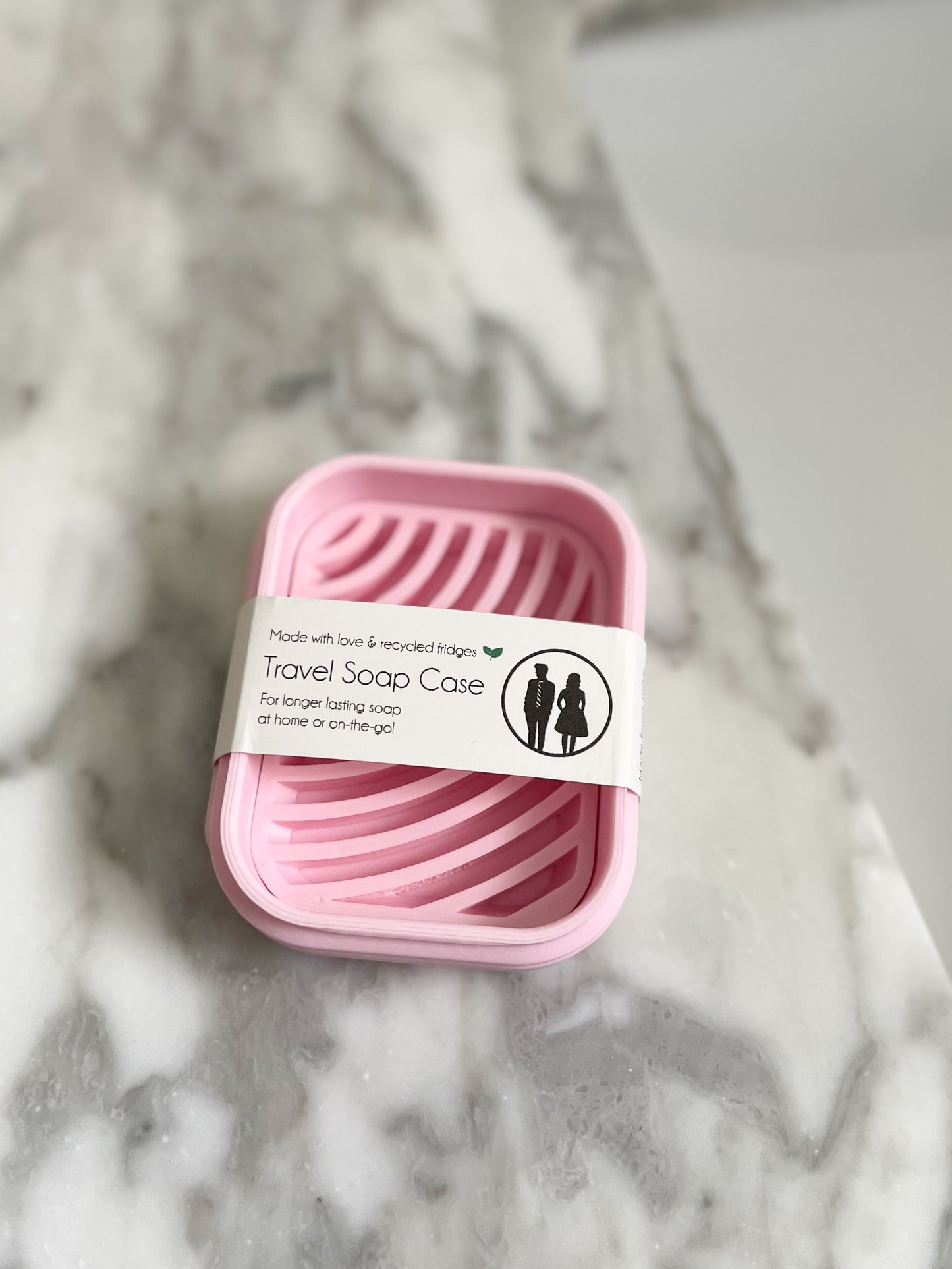 Travel Soap Case (Rectangular) - 100% Recycled Plastic