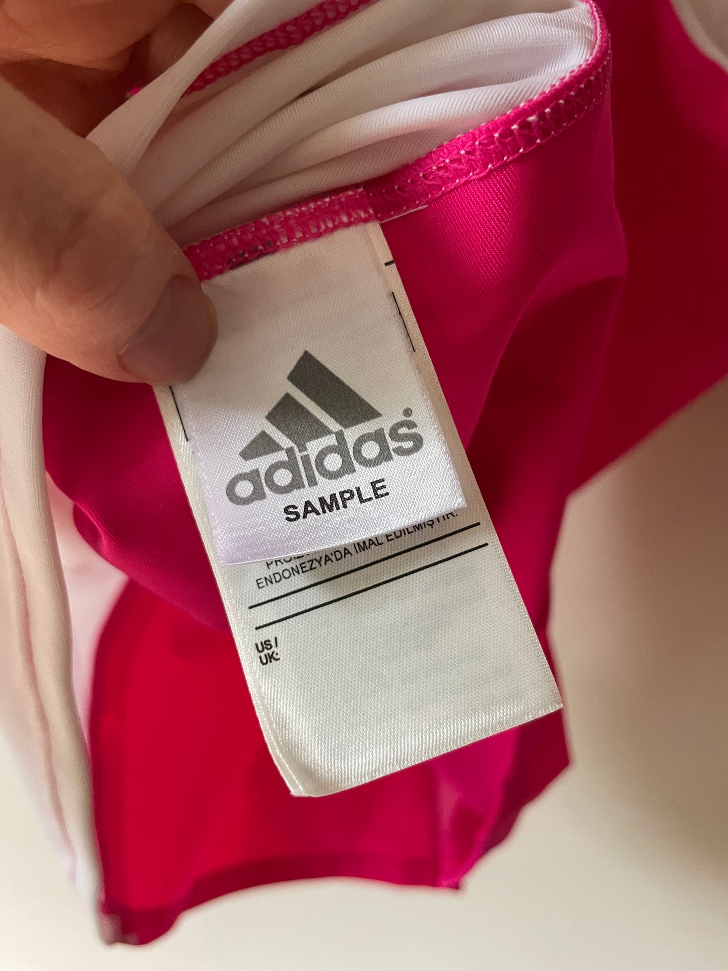 Adidas by Stella McCartney White & Pink Run Tank NWT – Size Small