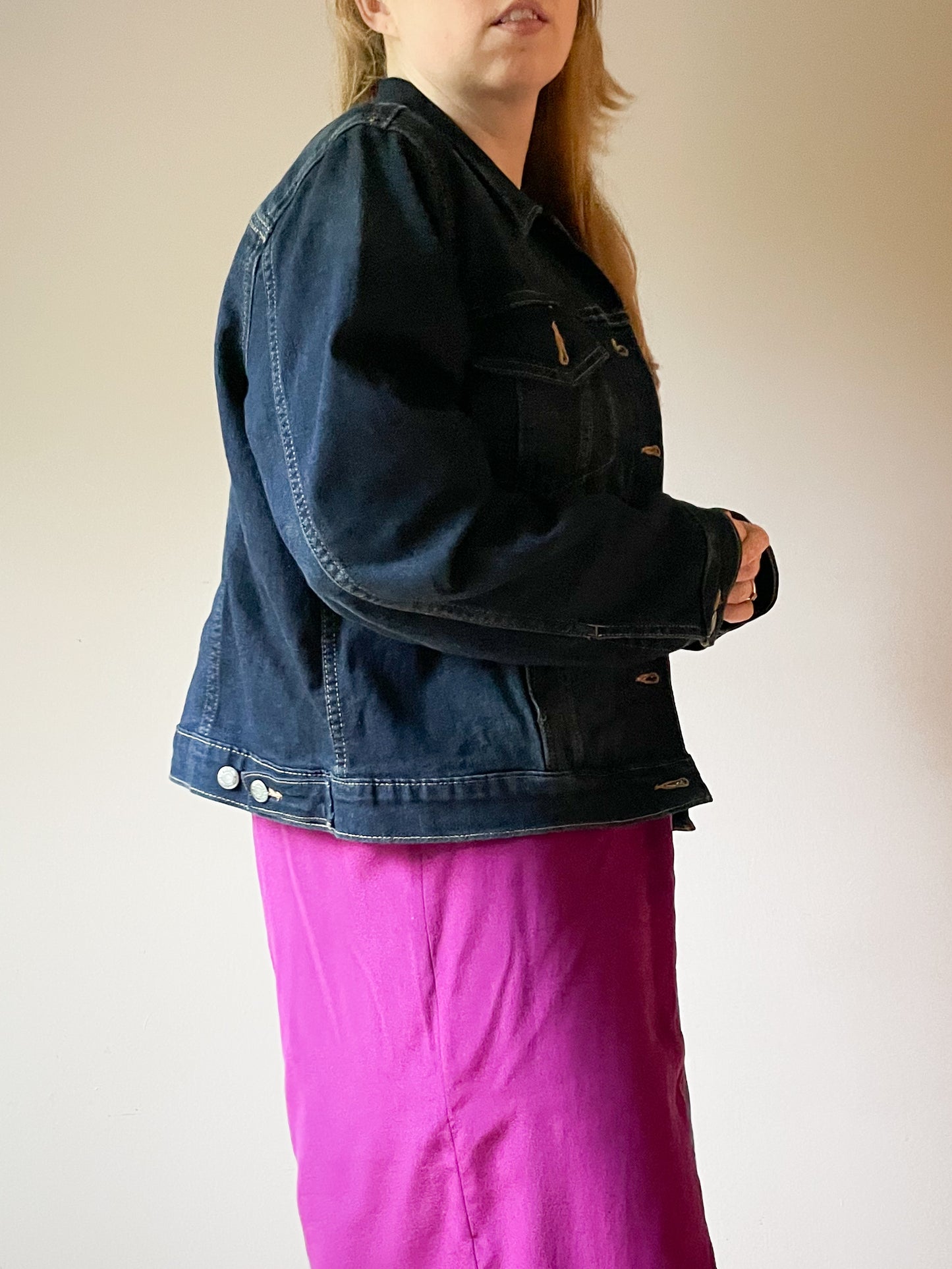 Levi’s Signature Dark Wash Jean Jacket - XL