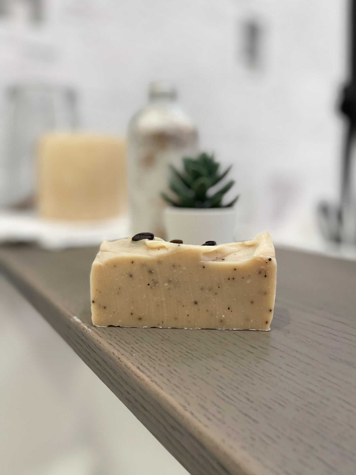 Coffee Cocoa Butter Handcrafted Vegan Soap Bar