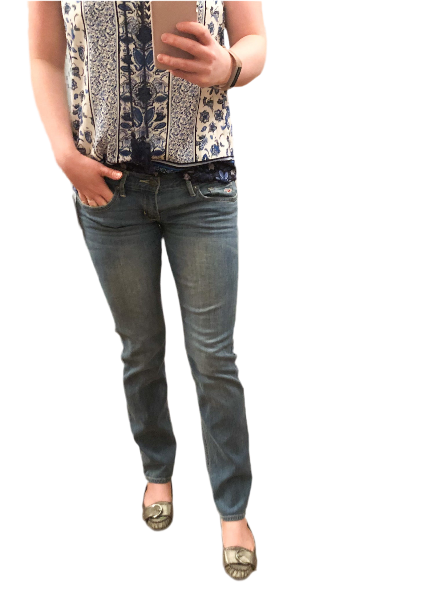 Hollister Stretch Straight Leg Jeans - Size 5