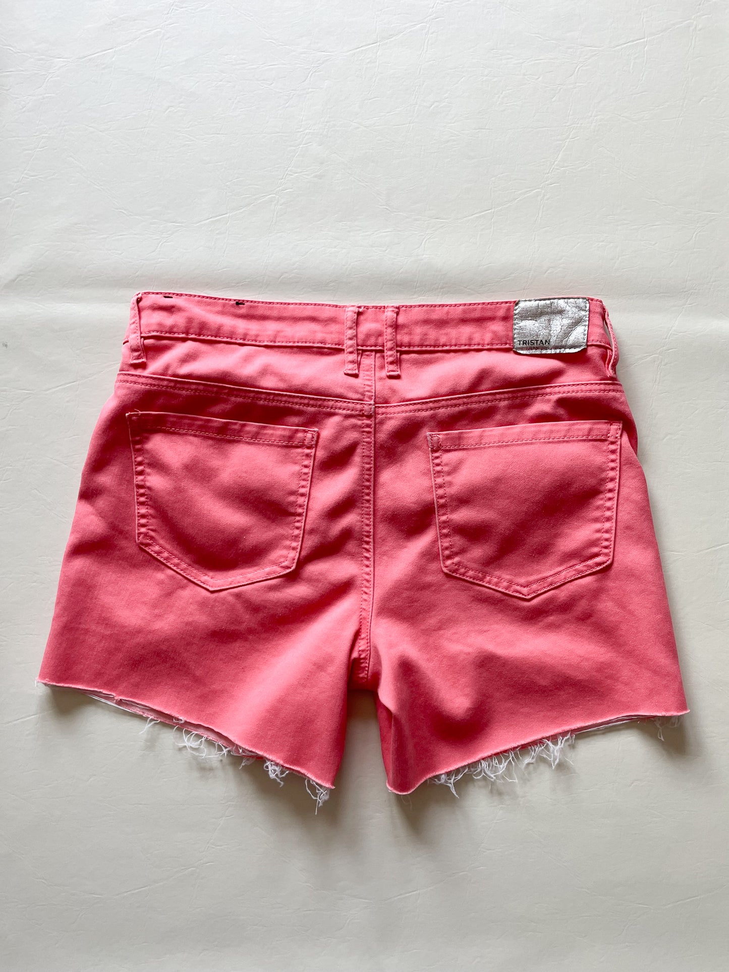 Tristan Coral Pink Cutoff Shorts - Medium