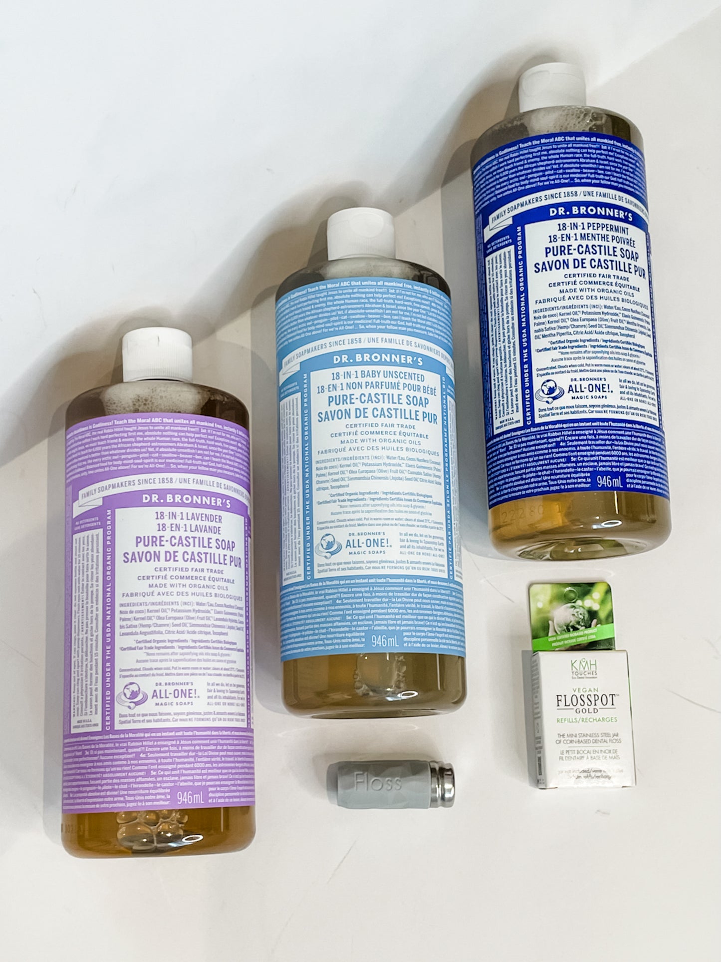 Unscented Baby - Dr. Bronner's Organic Pure Castile Liquid Soap - 946ml