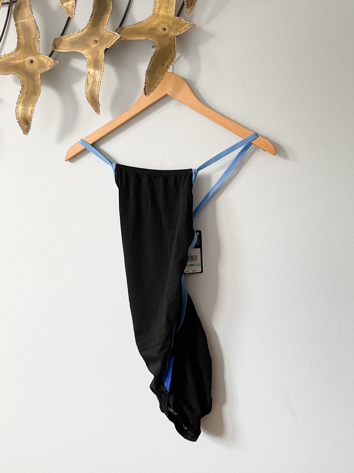 Black and Blue Speedo NWT - Size 8/34