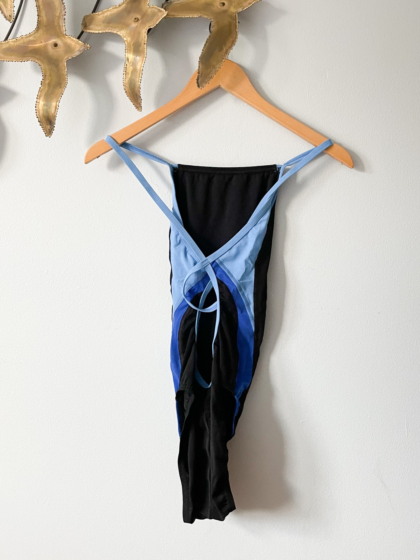 Black and Blue Speedo NWT - Size 8/34