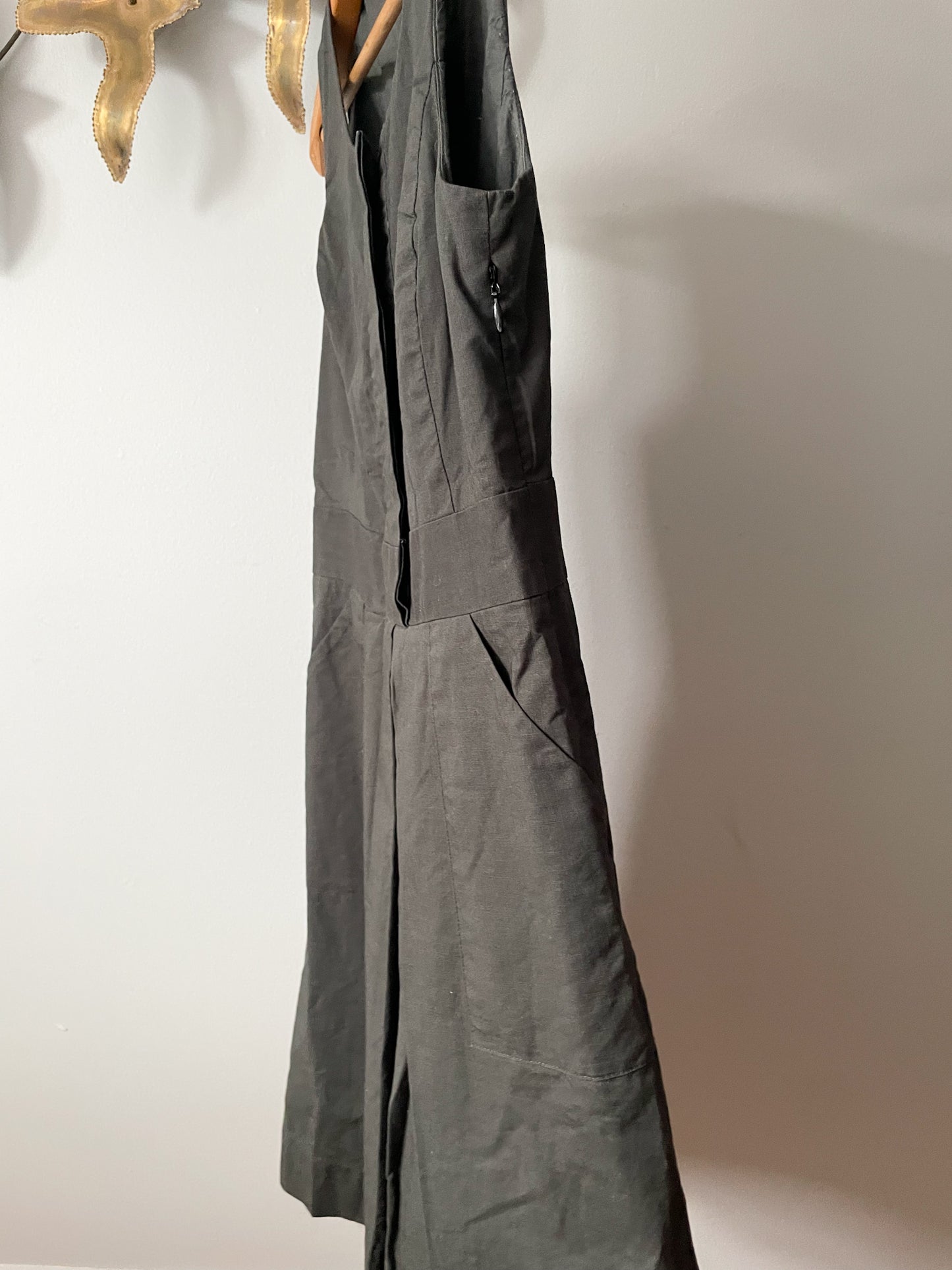 J. Crew Grey 100% Cotton Fit Flare Dress - Size 00