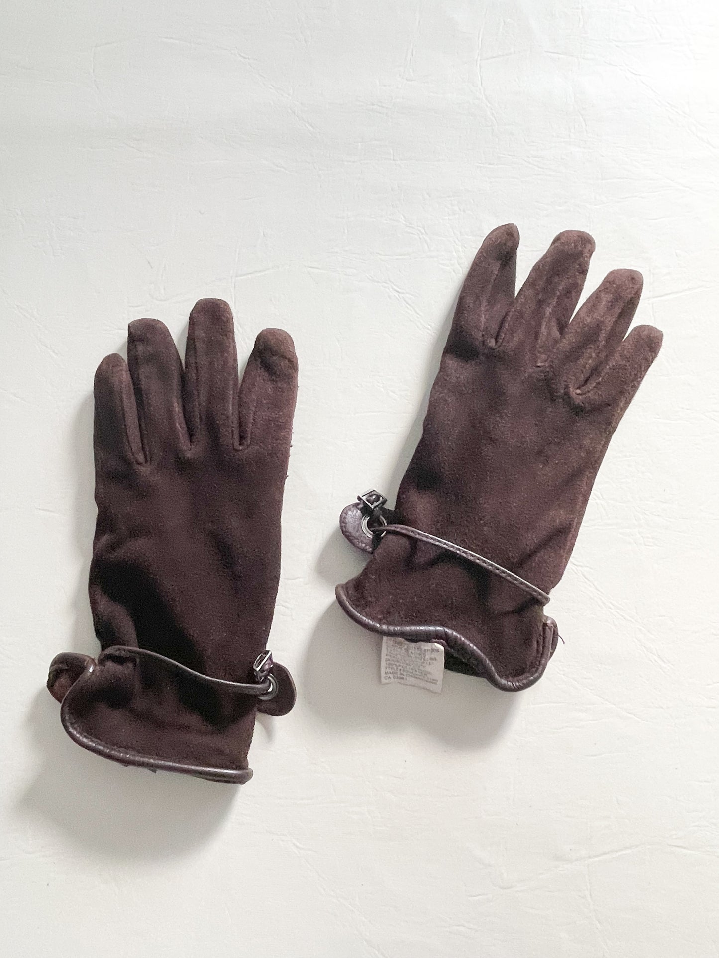 Denver Hayes Brown Deerskin Gloves