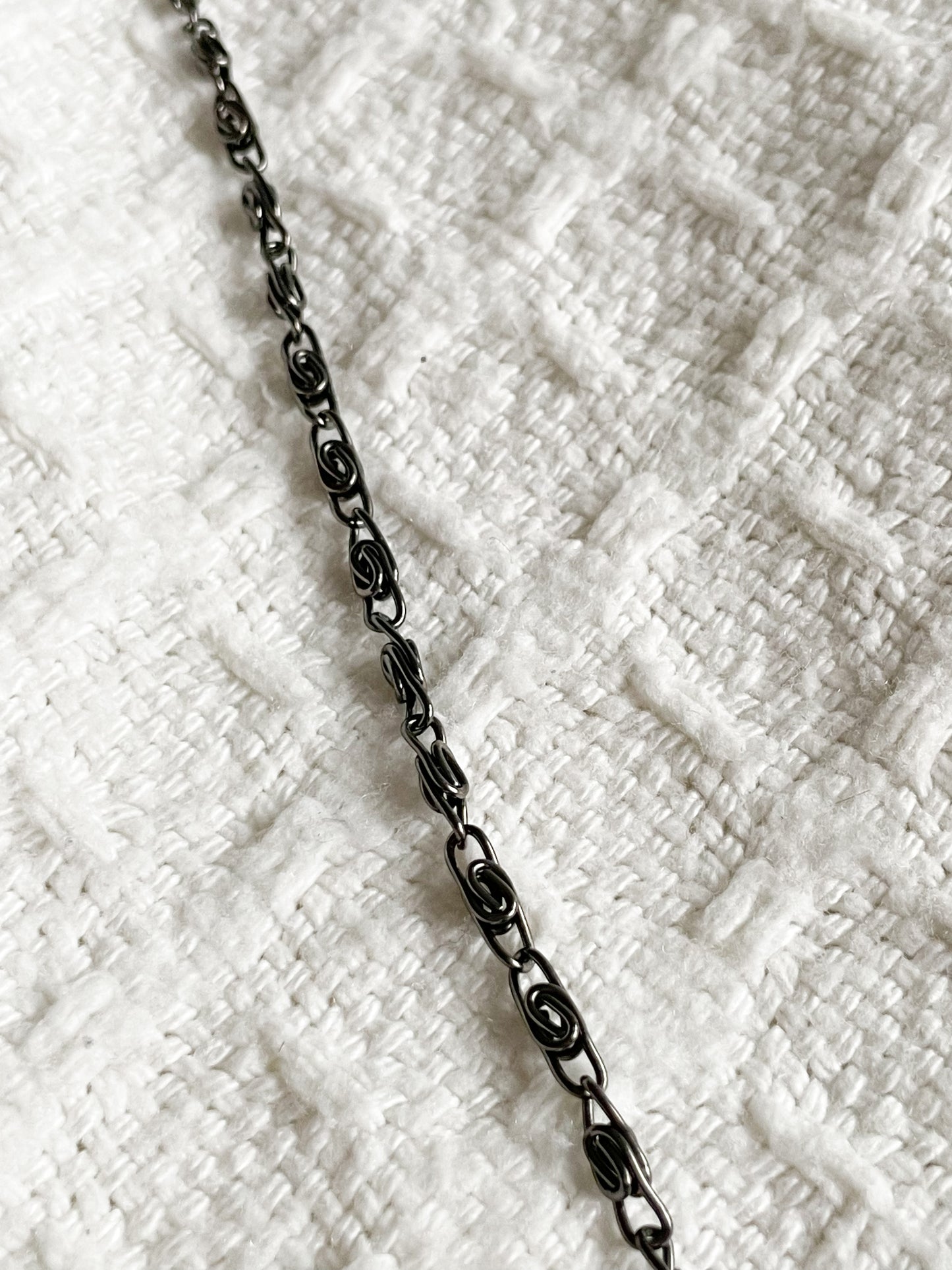 Pewter Chain Belt / Bag Strap