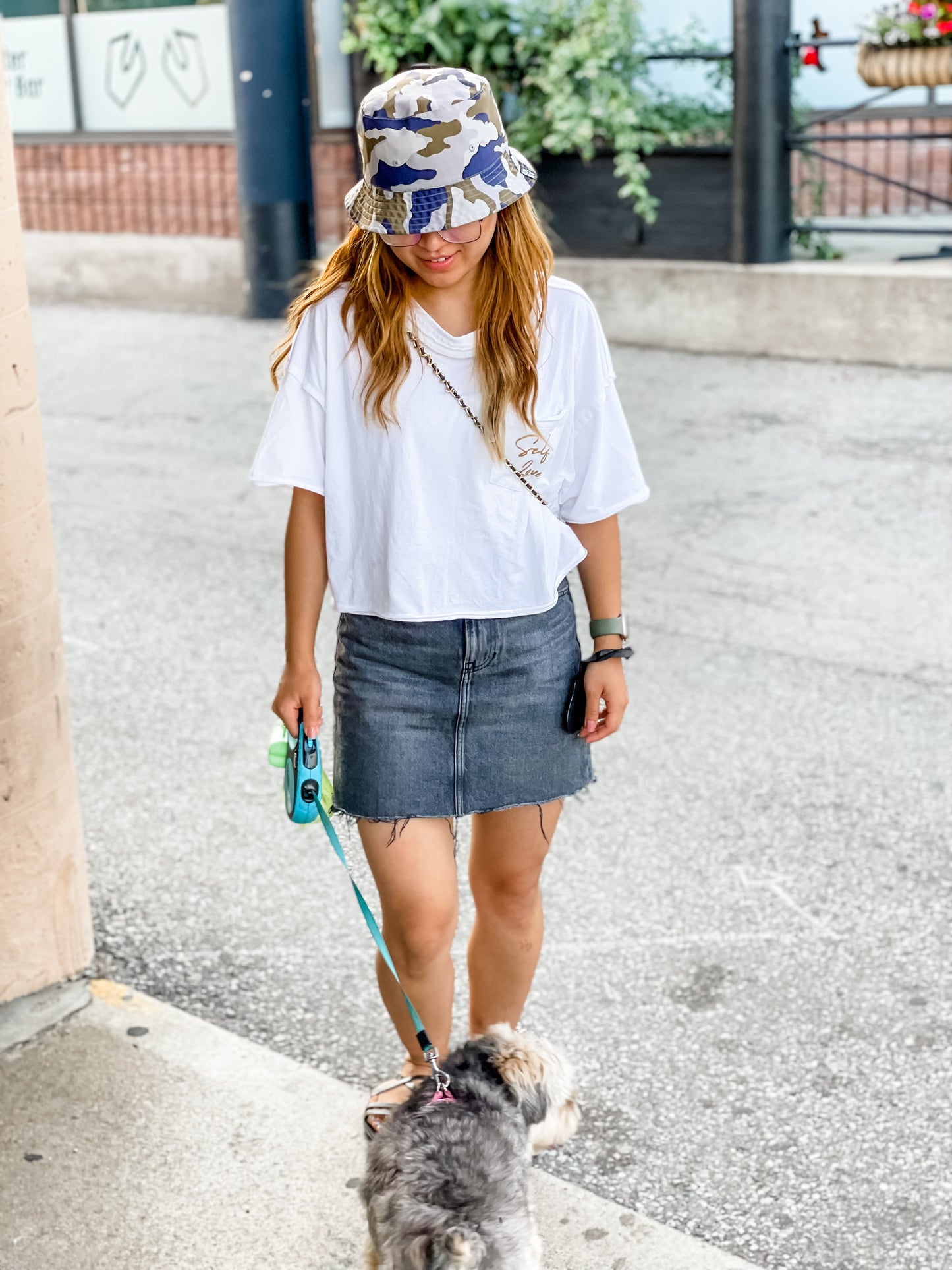 Self Love Organic Cotton Fair Trade Cropped Pocket Tee - Limited Edition