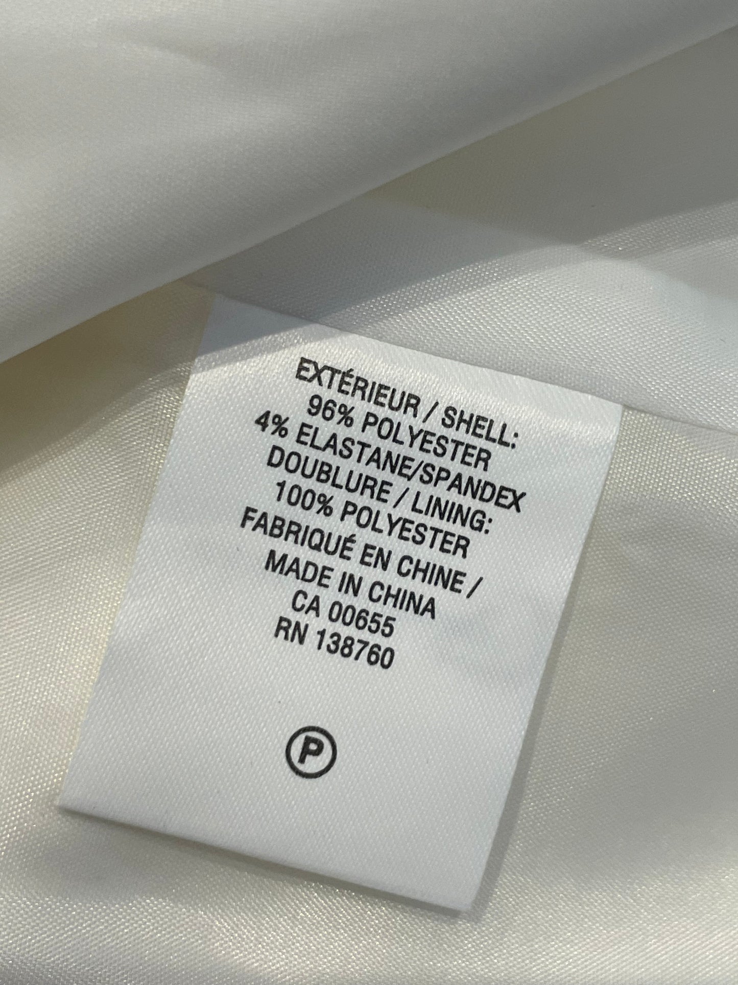 Rock & Shine White Longline Open Sleeveless Blazer Vest - M-XXL