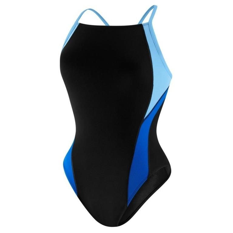 Black and Blue Speedo NWT - Size 8/34