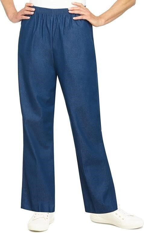 Chic Chambray Denim High Rise Wide Leg Pants - Size 14 – Le Prix Fashion &  Consulting