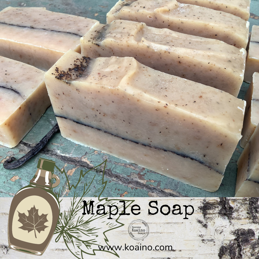 Maple Vanilla Handcrafted Vegan Soap Bar