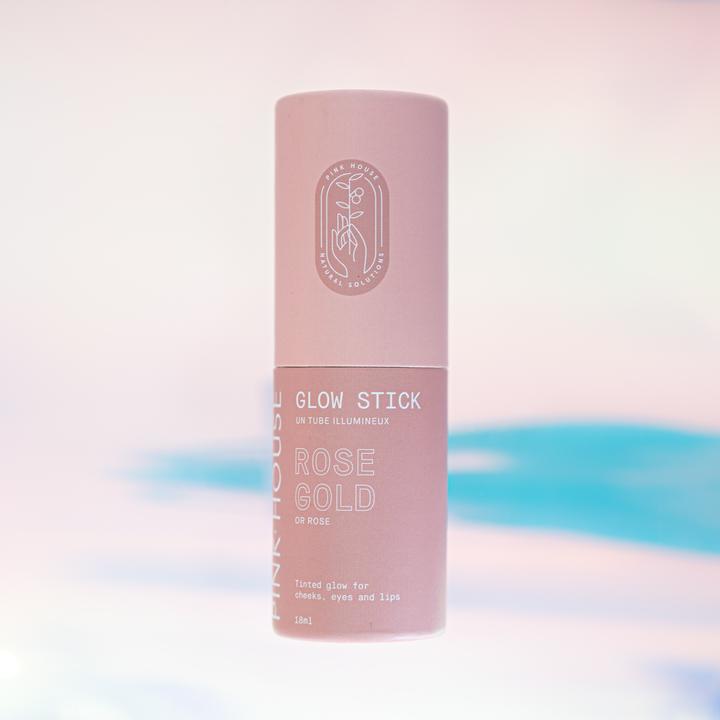 Natural Glow Facial Highlighter Stick - Rose Gold