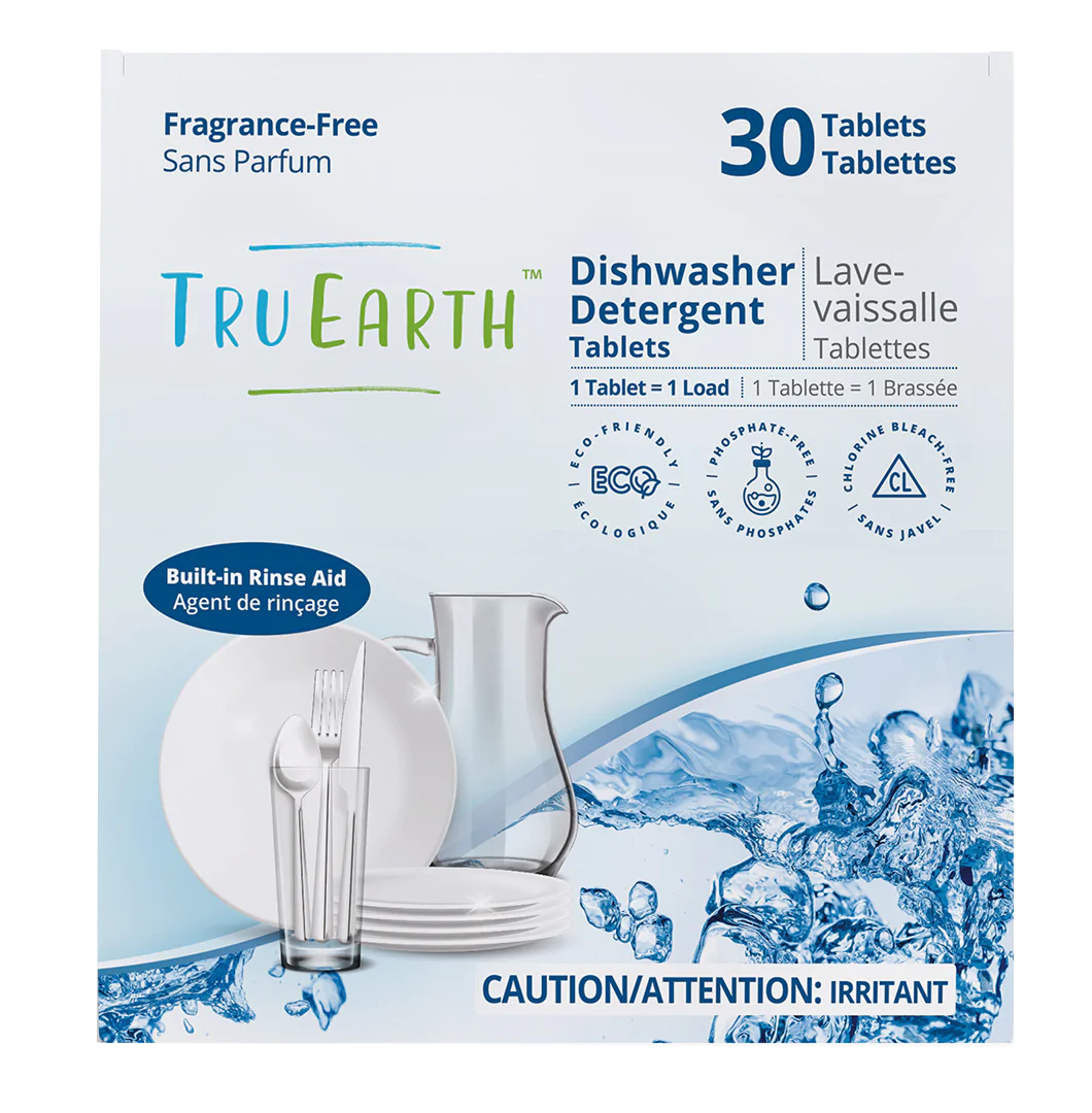 Tru Earth Dishwasher Detergent Tablets - 30 Pack