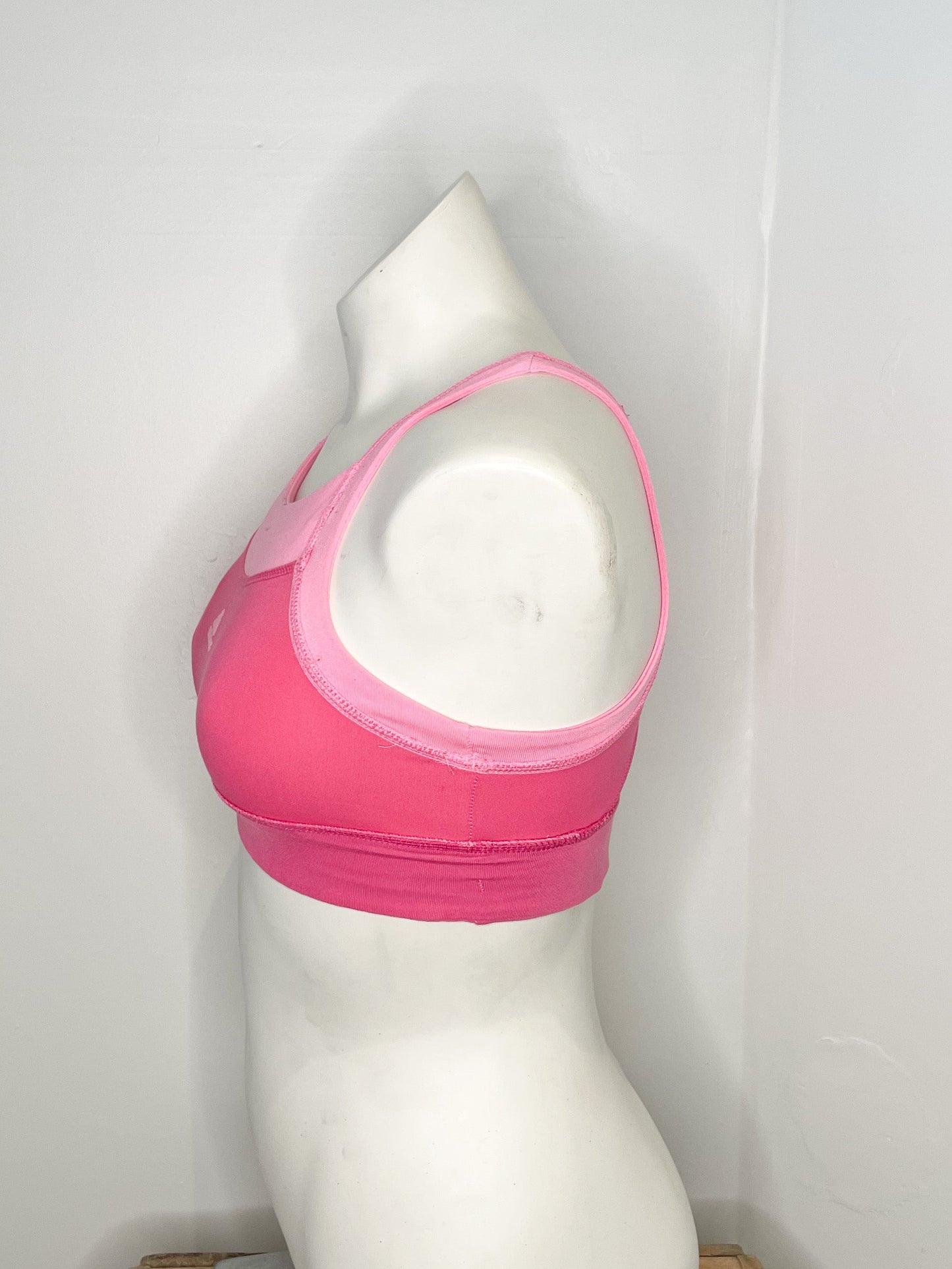 Adidas Pink High Neck Reversible Sports Bra - XS/S