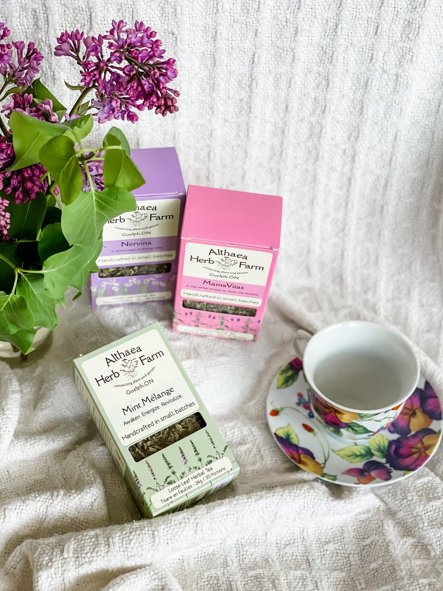 Mint Melange Herbal Tea - Althea Herbal Teas