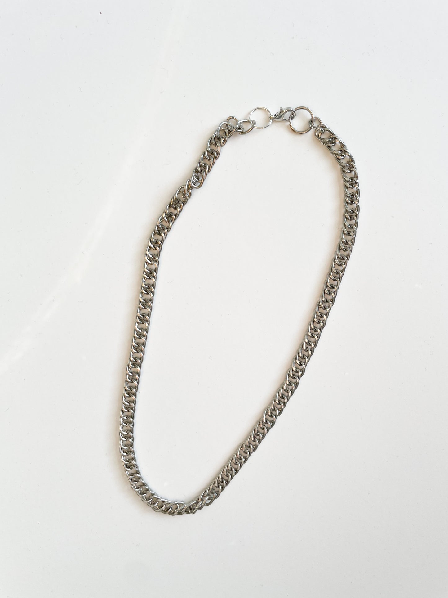 Silver Delicate Chain Necklace