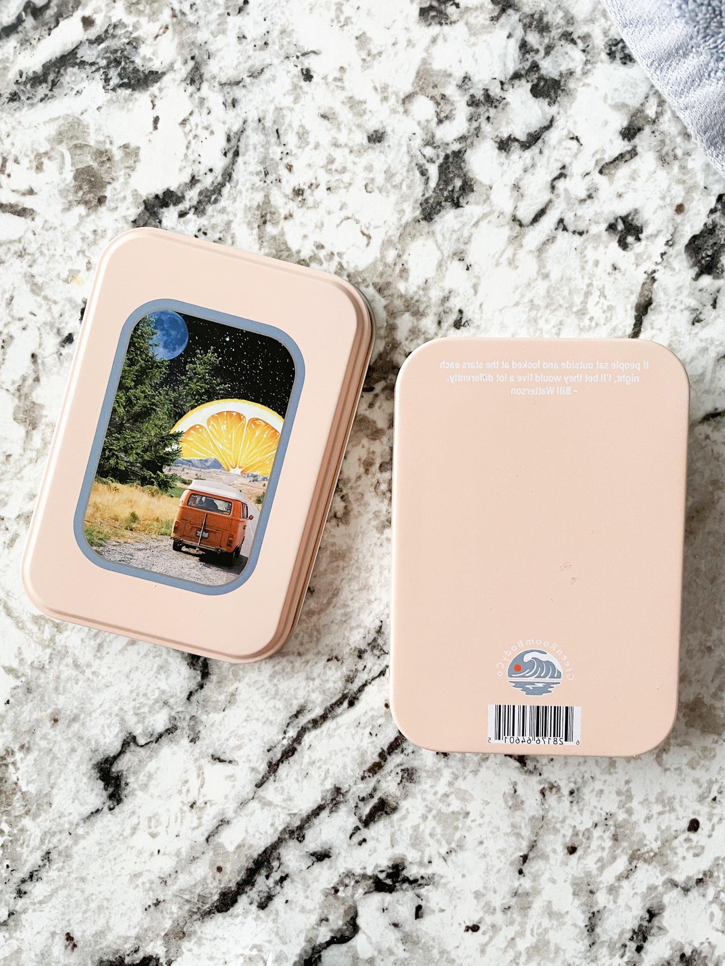 Metal Soap Shampoo Travel Tin Case - Van Life