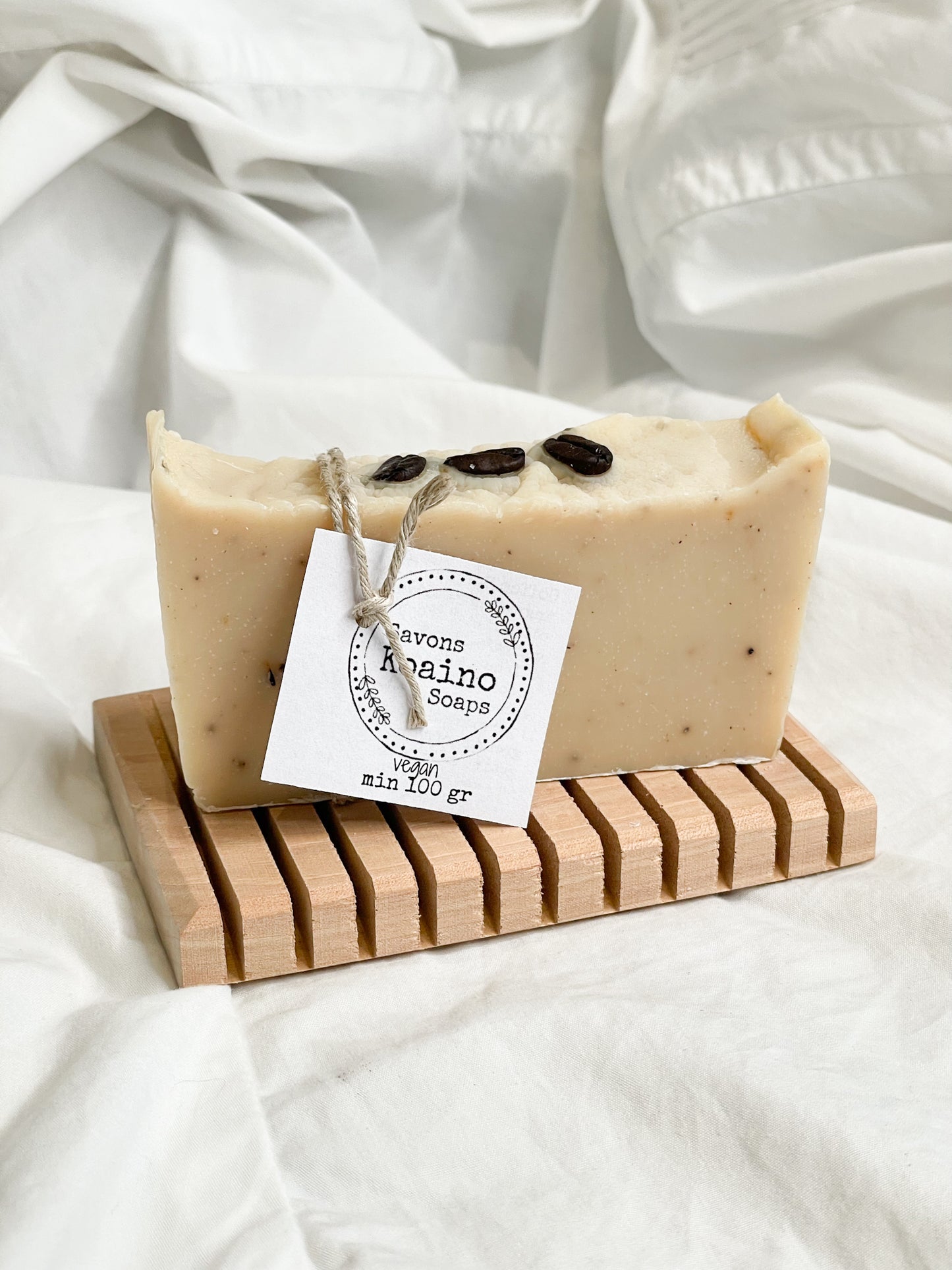 Coffee Cocoa Butter Handcrafted Vegan Soap Bar