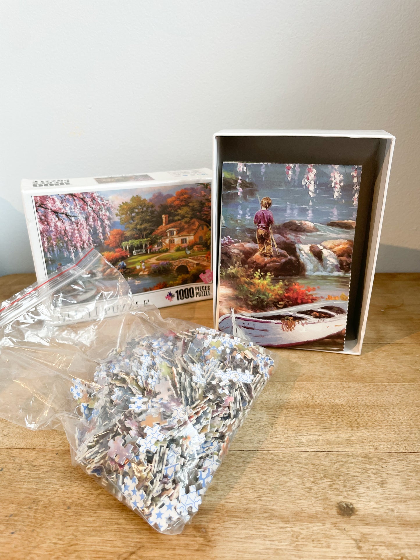 Cottage Creek Painting 1000 Piece Jigsaw Puzzle Age 8+