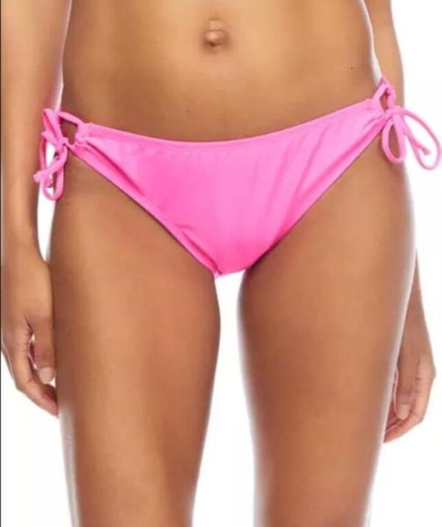 Island Soul Curve Neon Pink Hipster Cutout Bikini Bottoms NWT - 3X