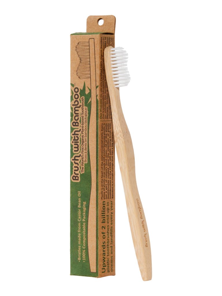 Plant-Based Bamboo Toothbrush - Adult