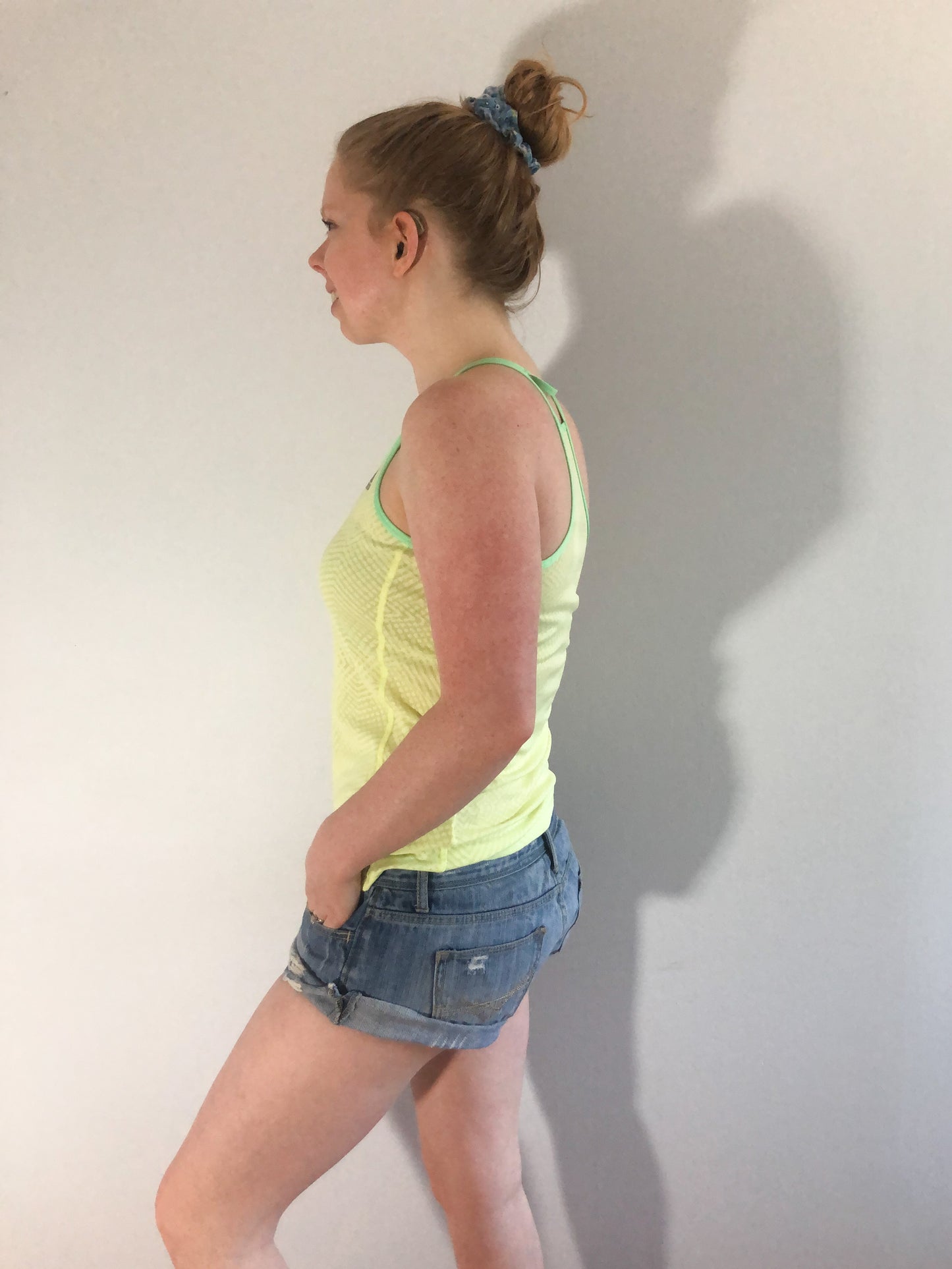 Adidas Supernova Yellow Workout Top - Small