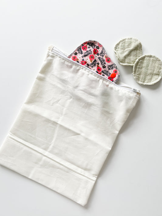 Delicates 100% Unbleached Cotton Laundry Garment Bag