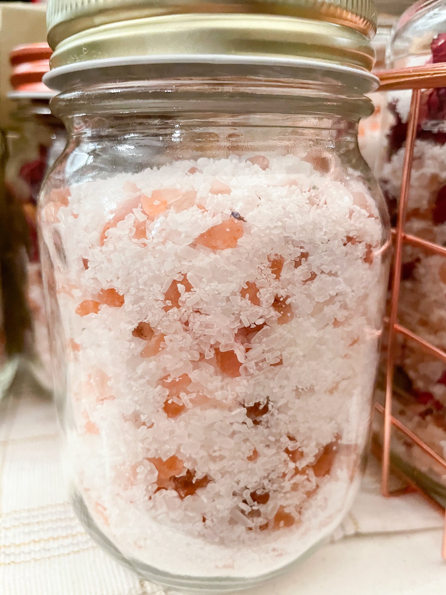 Rejuvenating Natural Spa Bath Salts - 15oz