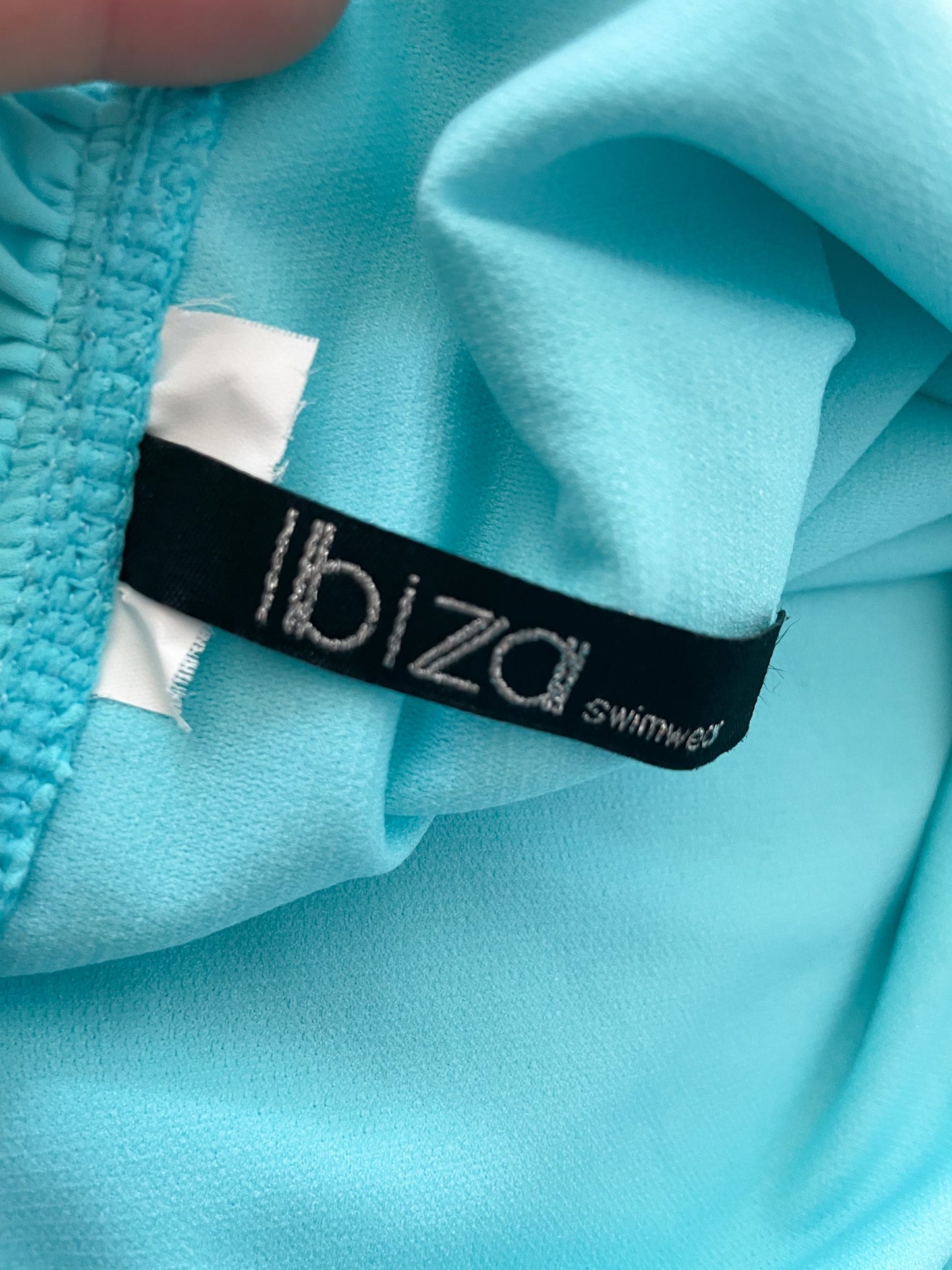 Ibiza Light Blue Ruffled High Waist Bikini Bottoms NWOT - 3X