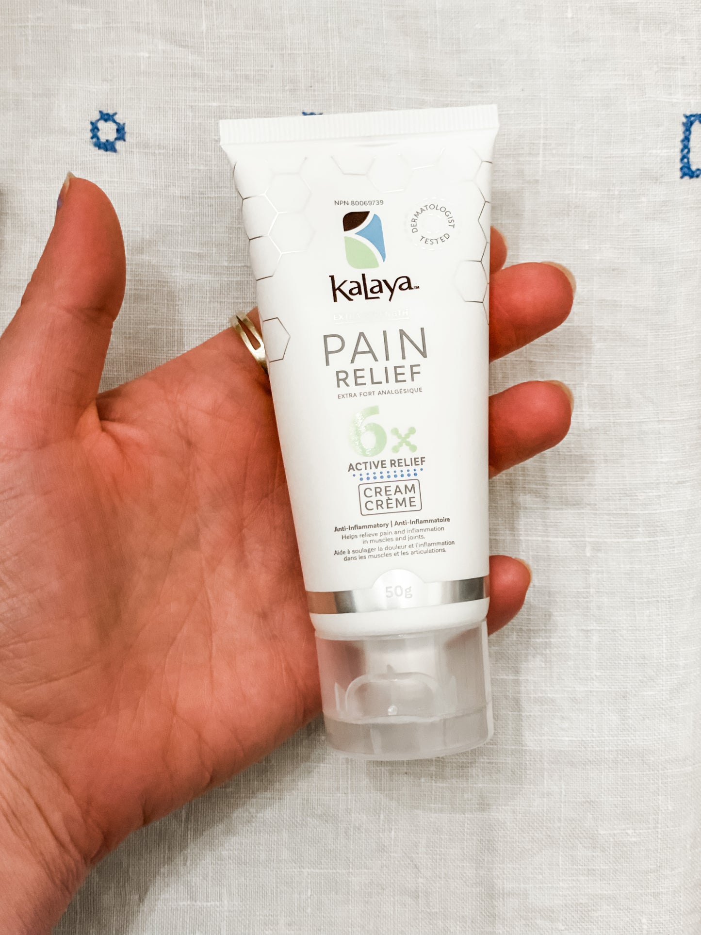 Kalaya 6X Extra Strength Pain Relief Cream - Travel Size 50g