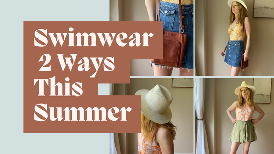 How to Style a Swimsuit as a Bodysuit: 2 Summer Outfit Ideas